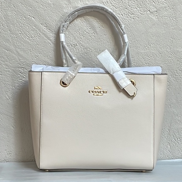 ❤️Coach- Leather Marlie Tote / Authentic - Picture 2 of 10